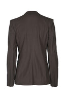 Harris Wharf London Women D.B. Blazer With Shoulder Pads Rayon