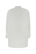 Oriane White Poplin Oversize Shirt