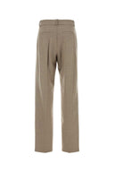 Oriane Dove Grey Stretch Wool Pant