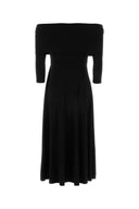 Norma Kamali Black Jersey Dress