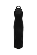 Norma Kamali Black Jersey Dress
