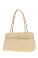 Manu Atelier Sand Leather Le Cambon East West Shoulder Bag