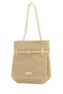 Manu Atelier Raffia Mini Tote Du Jour Shoulder Bag