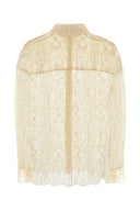 Ermanno Scervino Ivory Lace Shirt