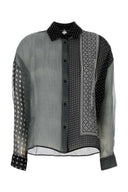 Ermanno Scervino Printed Crepe Shirt