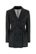 Ermanno Scervino Printed Organza Blazer