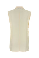 Le Kasha Cream Silk Shirt