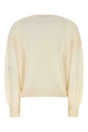 Le Kasha White Cashmere Modena Sweater