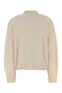 Le Kasha Ivory Cashmere Cardigan