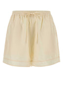 Le Kasha Cream Twill Shorts