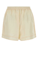 Le Kasha Cream Twill Shorts
