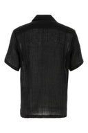 Le Kasha Black Linen Shirt