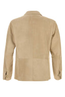 Canali Sand Suede Blazer