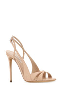 Casadei Pink Leather Sandals