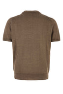 Canali Brown Knit T Shirt