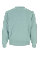 Canali Powder Blue Cotton Sweater