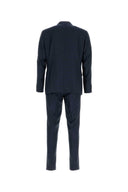 Canali Navy Blue Wool Suit