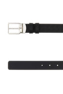 Montblanc Black Leather Reversible Belt