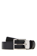 Montblanc Midnight Blue Leather Reversible Belt