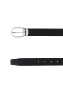 Montblanc Black Leather Reversible Belt