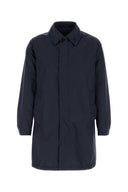 Palto' Blue Polyester Pierangelo Overcoat