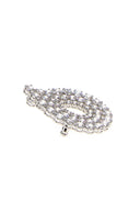 Swarovski Embellished Metal Matrix Pin