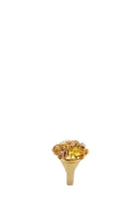 Swarovski Embellished Metal Gema Ring