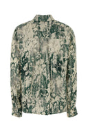 Pt Torino Printed Satin Lucilla Shirt