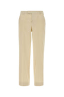 Pt Torino Cream Cotton Emma Pant