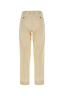 Pt Torino Cream Cotton Emma Pant
