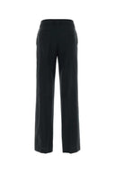 Pt Torino Black Twill Francoise Pant