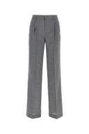 Pt Torino Grey Wool Lola Pant