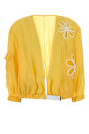 Fendi Yellow Organza Jacket