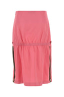 Fendi Fluo Pink Viscose Blend Skirt