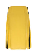 Fendi Yellow Organza Skirt