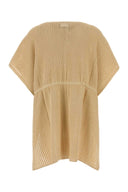Fendi Sand Knit Poncho