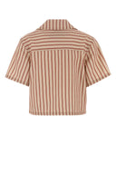 Fendi Embroidered Denim Shirt