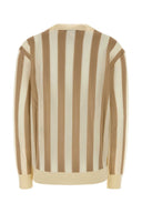 Fendi Embroidered Silk Blend Sweater