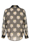 Camicia in organza stampata Fendi