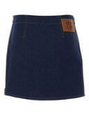 Fendi Denim Mini Skirt