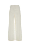 Fendi White Cotton Pant