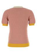Fendi Pink Cotton Blend Sweater
