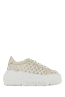 Casadei Sand Mesh Sneakers