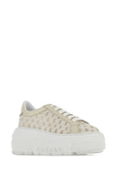 Casadei Sand Mesh Sneakers