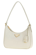 Prada Chalk Leather Prada Re Edition 2005 Shoulder Bag
