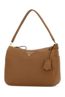 Prada Camel Leather Medium Shoulder Bag