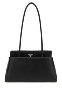Prada Black Leather Medium Prada Passage Shoulder Bag