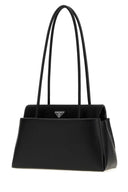Prada Black Leather Medium Prada Passage Shoulder Bag