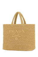 Prada Raffia Shopping Bag
