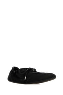 Prada Black Canvas Collapse Sneakers